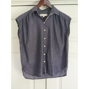 Loft chambray button up